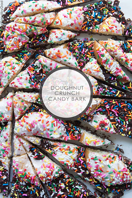 1 Doughnut Crunch Candy Bark via RealFoodbyDad