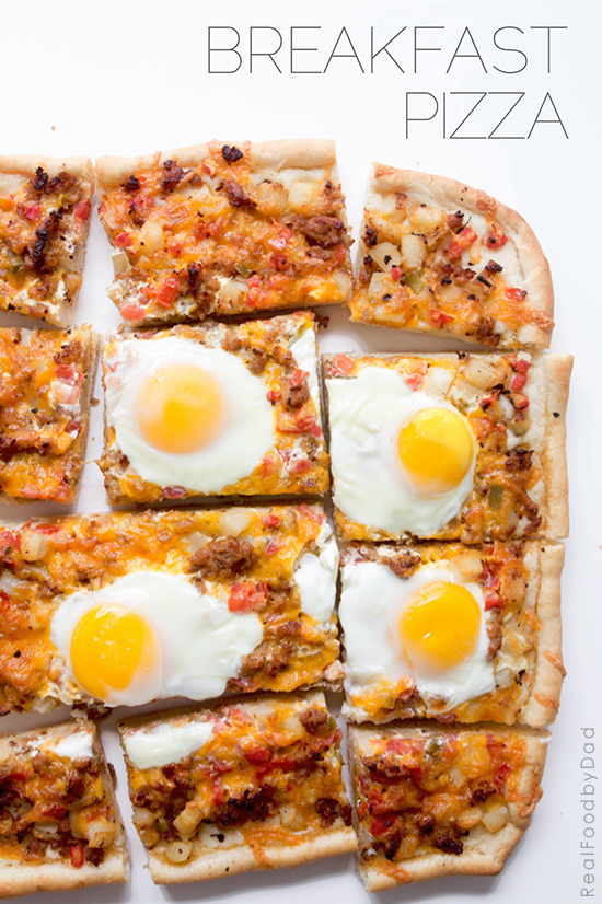 Breakfast Pizza from Real Food by Dad