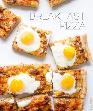 Breakfast Pizza via Real Food by Dad