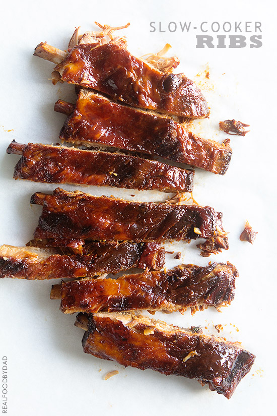 Slow Cooker Ribs from Real Food by Dad
