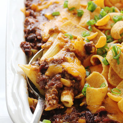 Baked Ziti Chili from Real Food by Dad