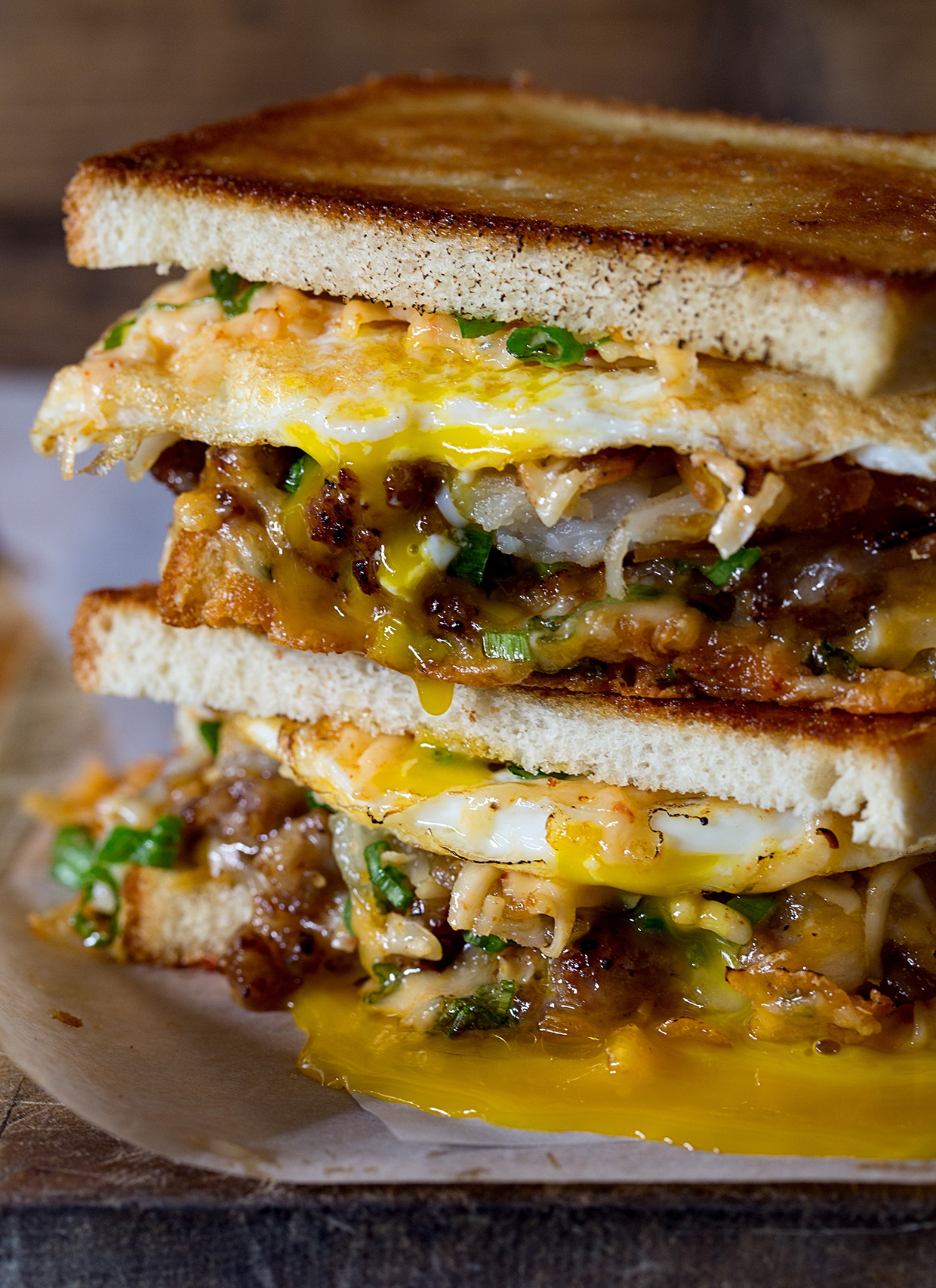Breakfast Grilled Cheese - Real Food by dad