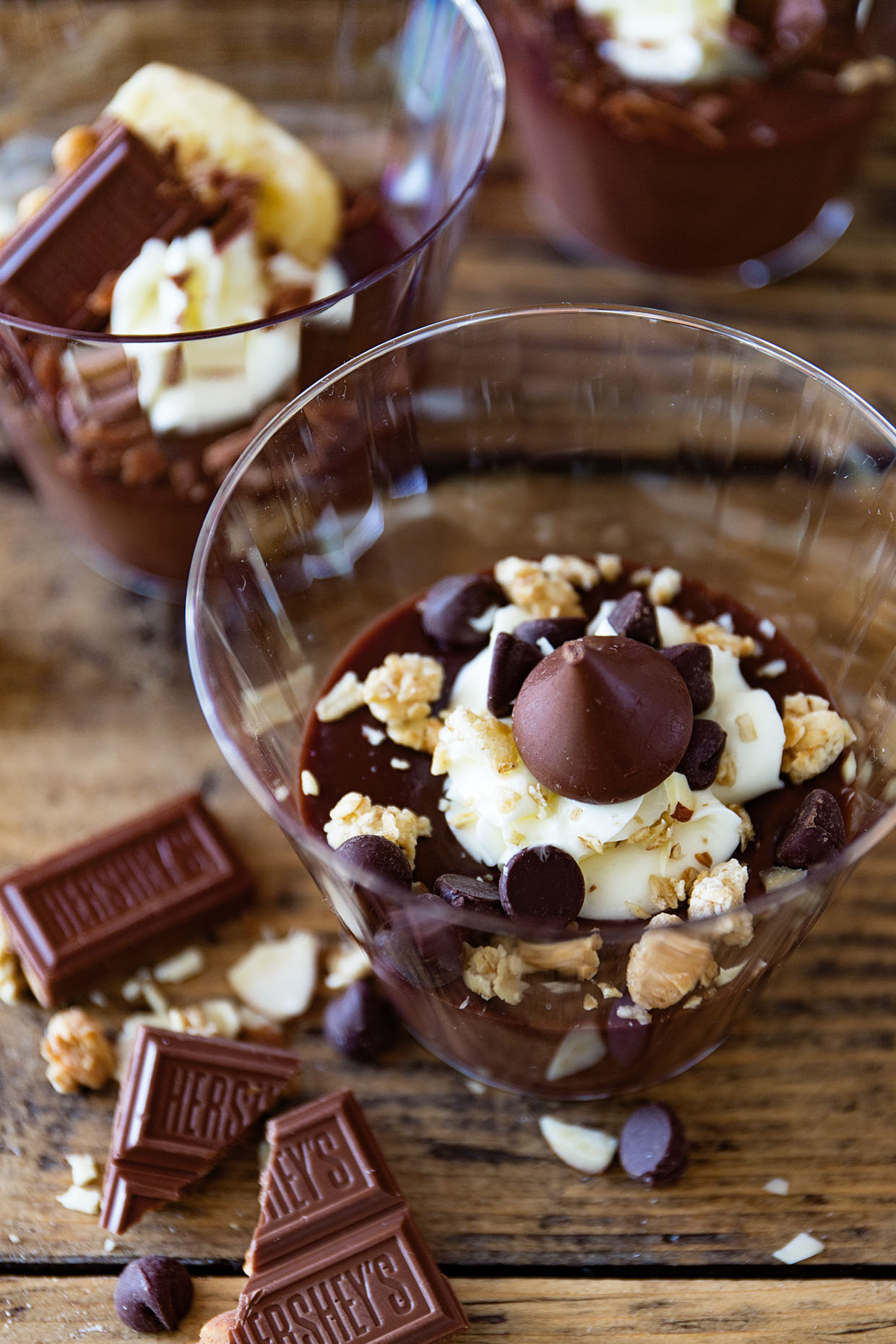 Chocolate Crunch Pudding Cups | Real Food by Dad