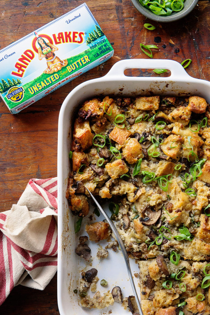 Mushroom and Sausage Breakfast Casserole Real Food by Dad copy