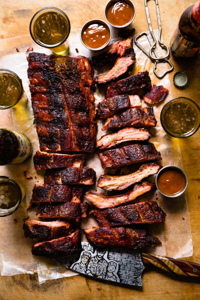 Baby Back Ribs with Cola Barbecue Sauce